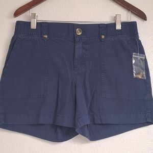NWT Sonoma Blue Harlow Ultracomfort Shorts    Size 6